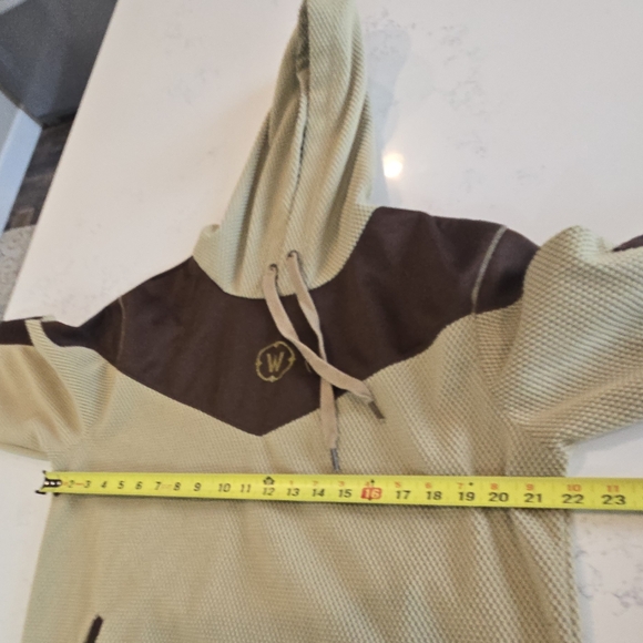 Blizzard World Of Warcraft Embroided Men's Zip Up Hoodie Jacket Medium - Picture 3 of 16